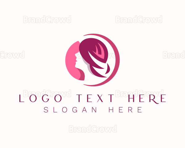 Female Beauty Salon Logo