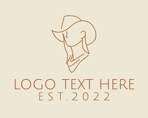 Saloon - Countryside Texas Apparel logo design