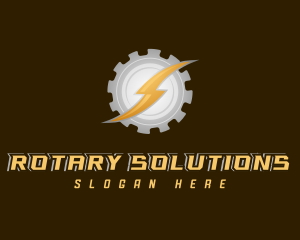 Rotary - Electric Thunder Gear logo design