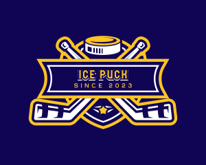 Hockey - Hockey Sports Athlete logo design