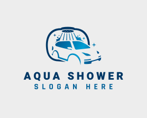 Shower - Car Wash Shower logo design