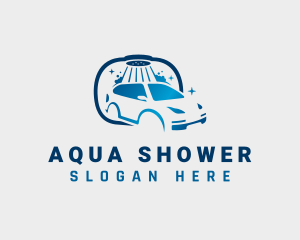 Car Wash Shower logo design