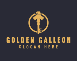 Golden Bird Key logo design