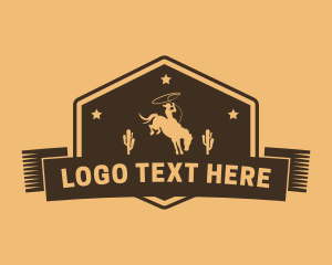 Western Cowboy Rodeo Logo | BrandCrowd Logo Maker