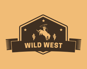 Cowboy - Western Cowboy Horse logo design