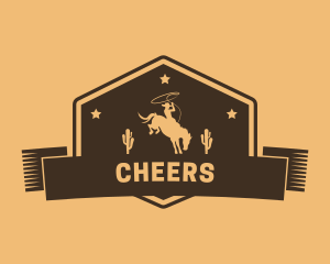 Business - Western Cowboy Horse logo design