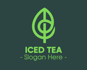 Modern Eco Green Leaf logo design