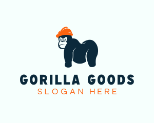 Gorilla Ape Construction logo design