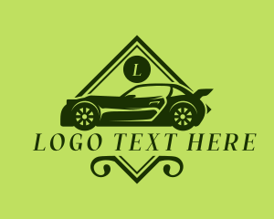 Coupe - Luxury Car Detailing logo design
