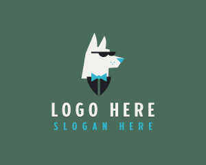 Dog - Animal Dog Cartoon logo design