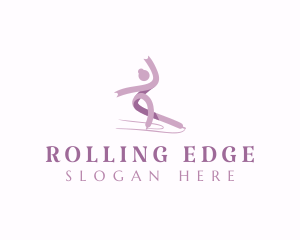 Skating - Figure Skating Athlete logo design