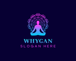 Yoga Mandala Human Wellness Logo