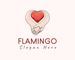 Organization - Romantic Dating Heart logo design