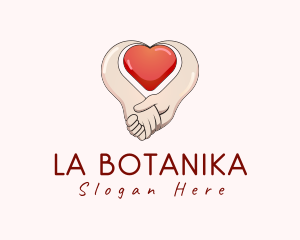 Orphanage - Romantic Dating Heart logo design