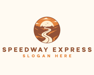 Expressway - Desert Road Expressway logo design