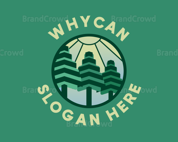 Polygon Tree Forest Logo