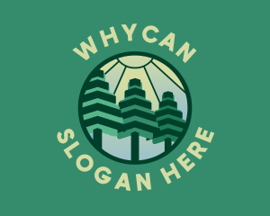 Plant - Polygon Tree Forest logo design