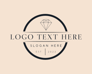 Glam - Diamond Gem Boutique logo design