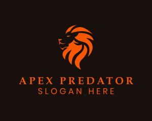 Predator - Wild Lion Predator logo design