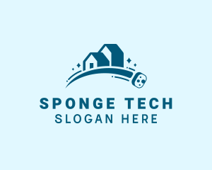 Sponge - House Scrub Cleaning logo design