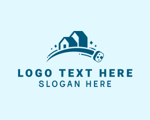 Cleaning - House Scrub Cleaning logo design