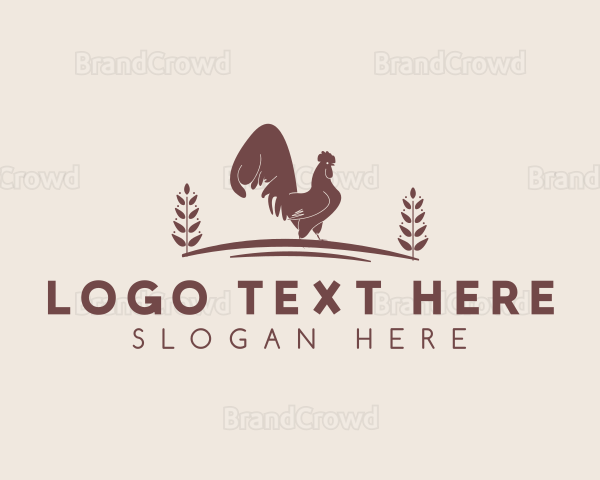 Brown Rooster Farm Logo