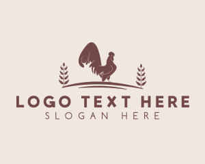 Animal - Brown Rooster Farm logo design