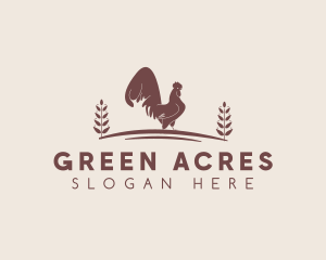 Farming - Brown Rooster Farm logo design