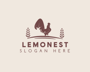 Farm Shop - Brown Rooster Farm logo design