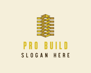 Structure Building Architect logo design