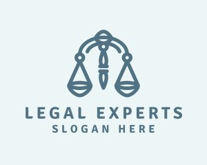 Lawyer - Blue Legal Lawyer logo design