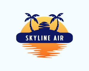 Summer Island Beach Logo