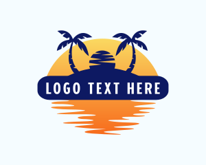 Summer Island Beach Logo