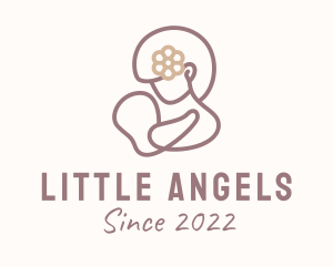 Breastfeeding Mother Childcare  logo design