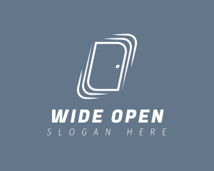 Open - Commercial Door Business logo design