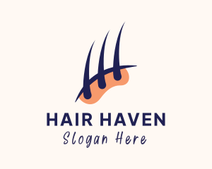 Hair - Medical Hair Follicle logo design