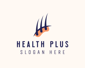 Medical Hair Follicle logo design