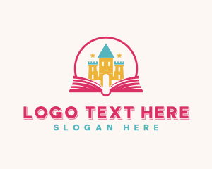 Storytelling - Kindergarten Child Daycare logo design