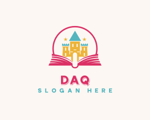 Kindergarten Child Daycare Logo