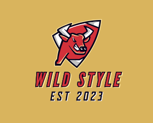 Wild Bull Gaming logo design