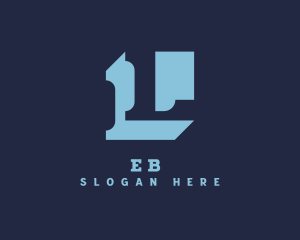 Cyber - Marketing Firm Letter L logo design