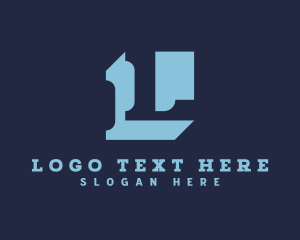 Company - Marketing Firm Letter L logo design