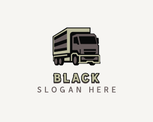 Forwarding - Delivery Truck Cargo logo design