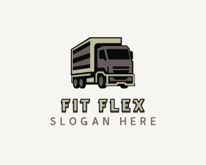 Freight - Delivery Truck Cargo logo design