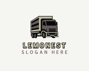 Logistics - Delivery Truck Cargo logo design