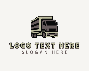 Delivery Truck Cargo Logo