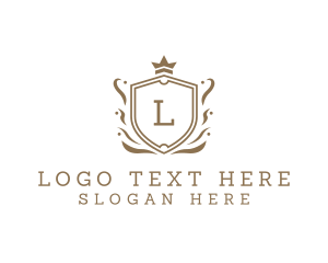 Legal - Shield Crown Academy logo design