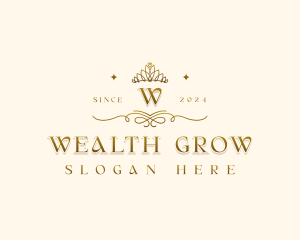 Luxury Crown Jewelry logo design