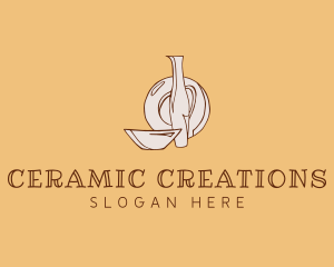 Ceramic - Ceramic Pottery Kitchenware logo design