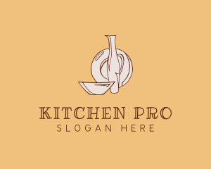 Cookware - Ceramic Pottery Kitchenware logo design